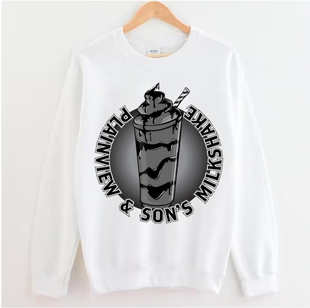 Plainviews Milkshake Logo There Will Be Blood Unisex Hoodie