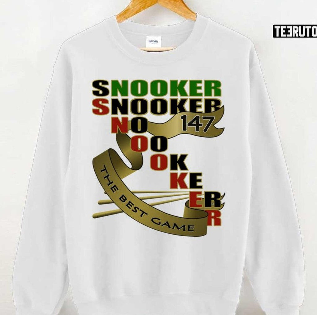 Snooker Carom Pool Billiards Unisex T-Shirt