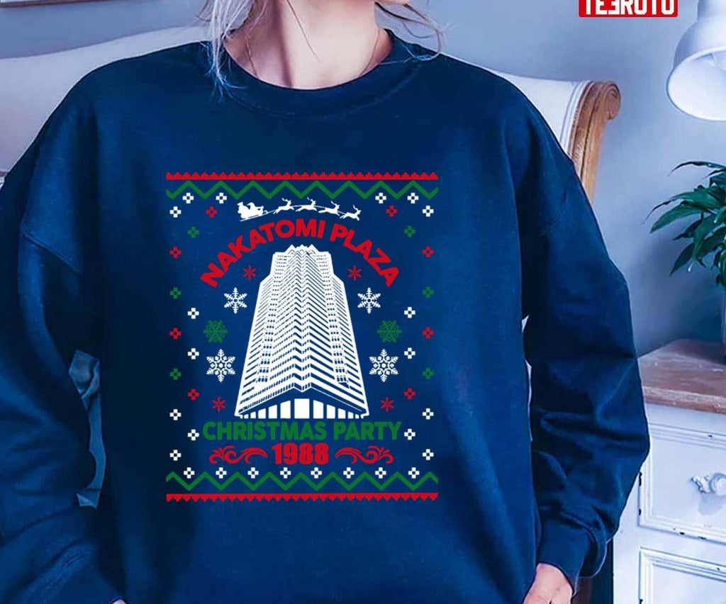 Nakatomi Christmas Party 1988 Ugly Unisex Sweatshirt