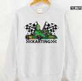 Premium Vector Karting Racing Design Unisex Sweatshirt