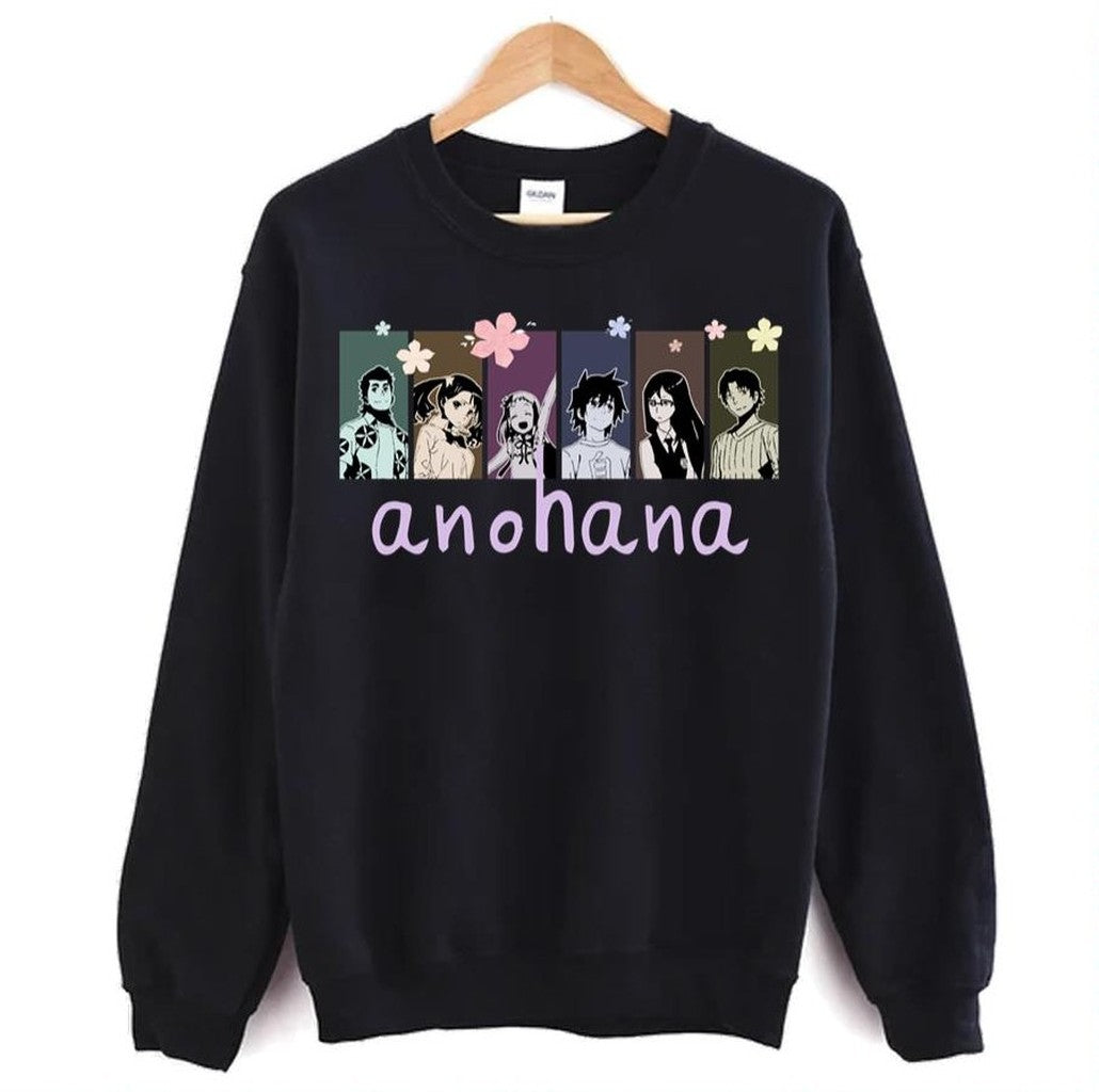 Animated Design Characters Anime Anohana Unisex Sweatshirt