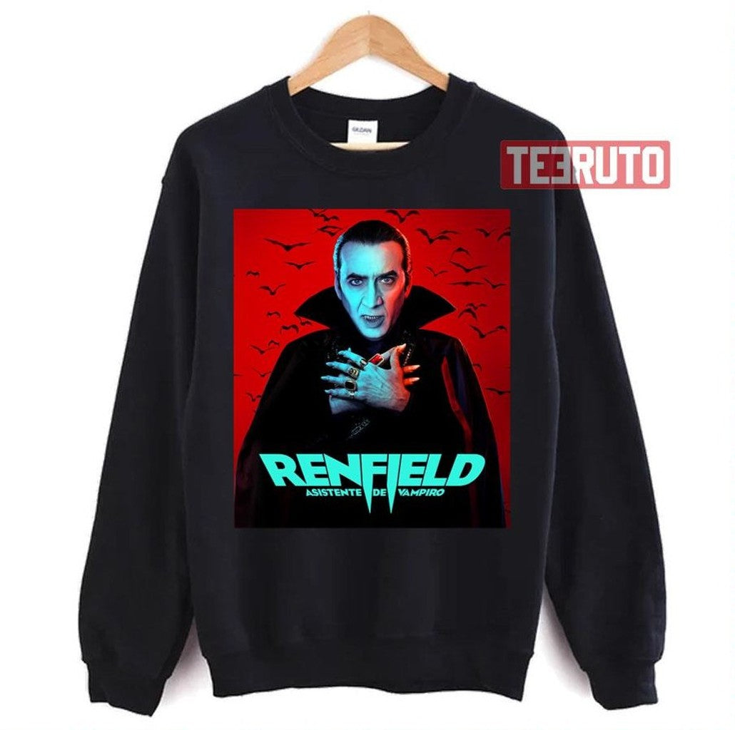 Movie Nicolas Cage Nicholas Hoult Renfield Unisex T-Shirt