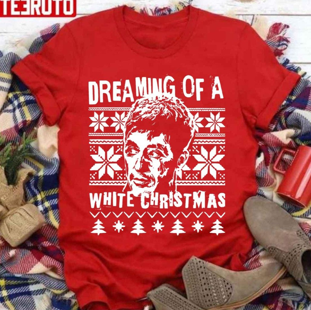Scarface Christmas Print Unisex Sweatshirt
