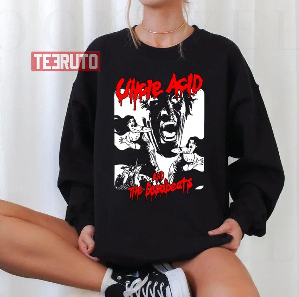 Skrim Bliding Uncle Acid &amp; The Deadbeats Unisex Sweatshirt