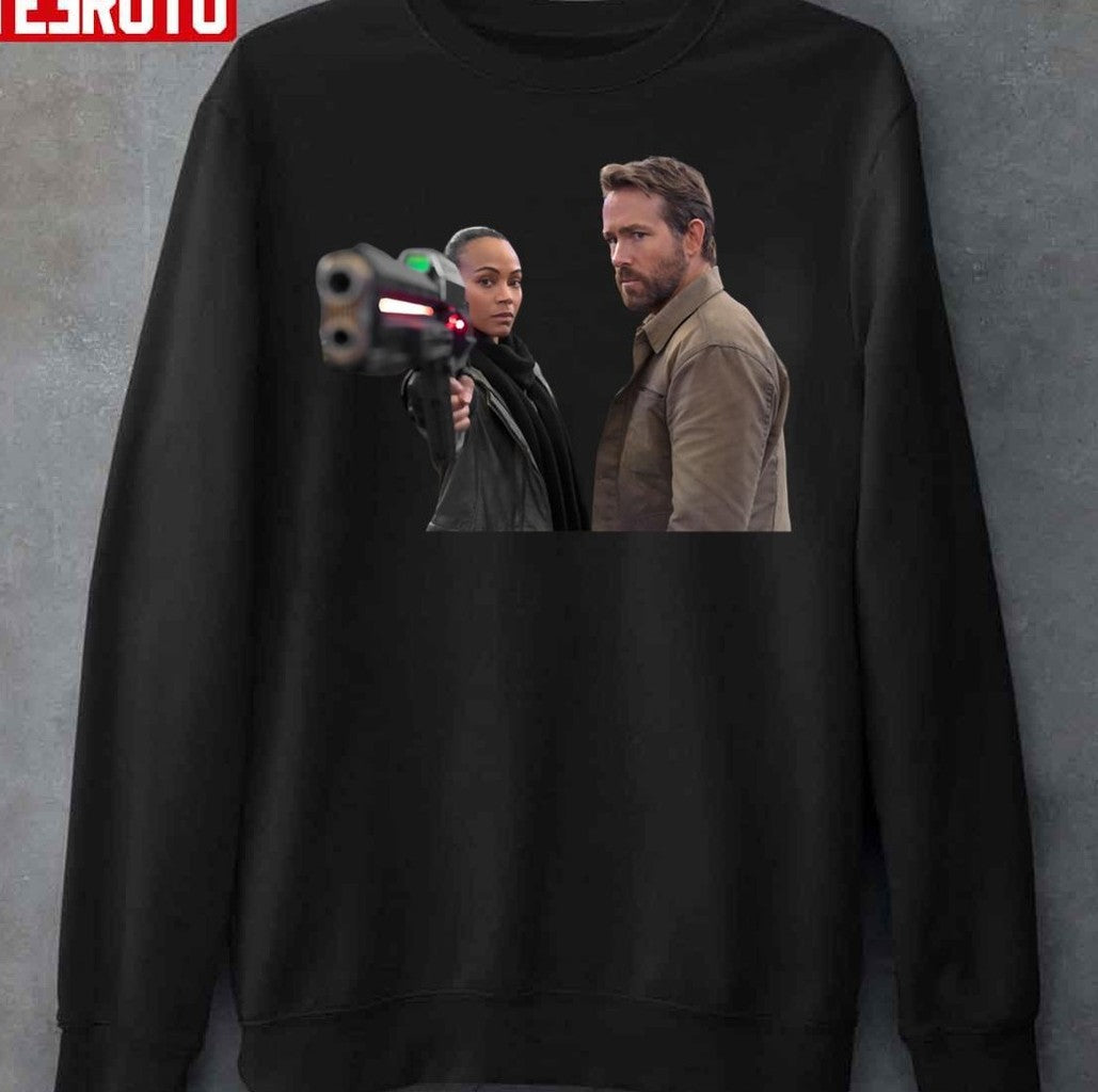The Adam Project Ryan Reynolds Gun Unisex Sweatshirt