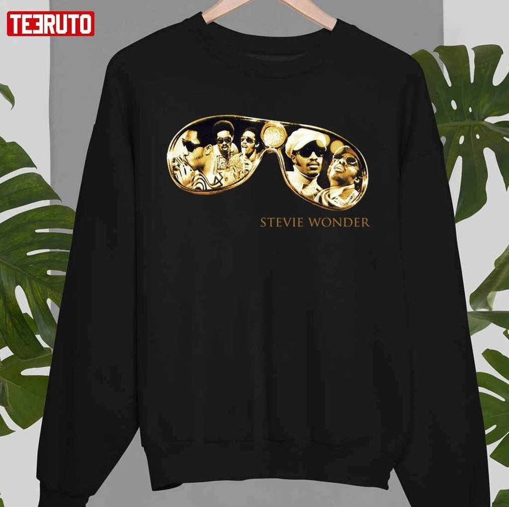 The Glasses Stevie Wonder Graphic Unisex T-Shirt
