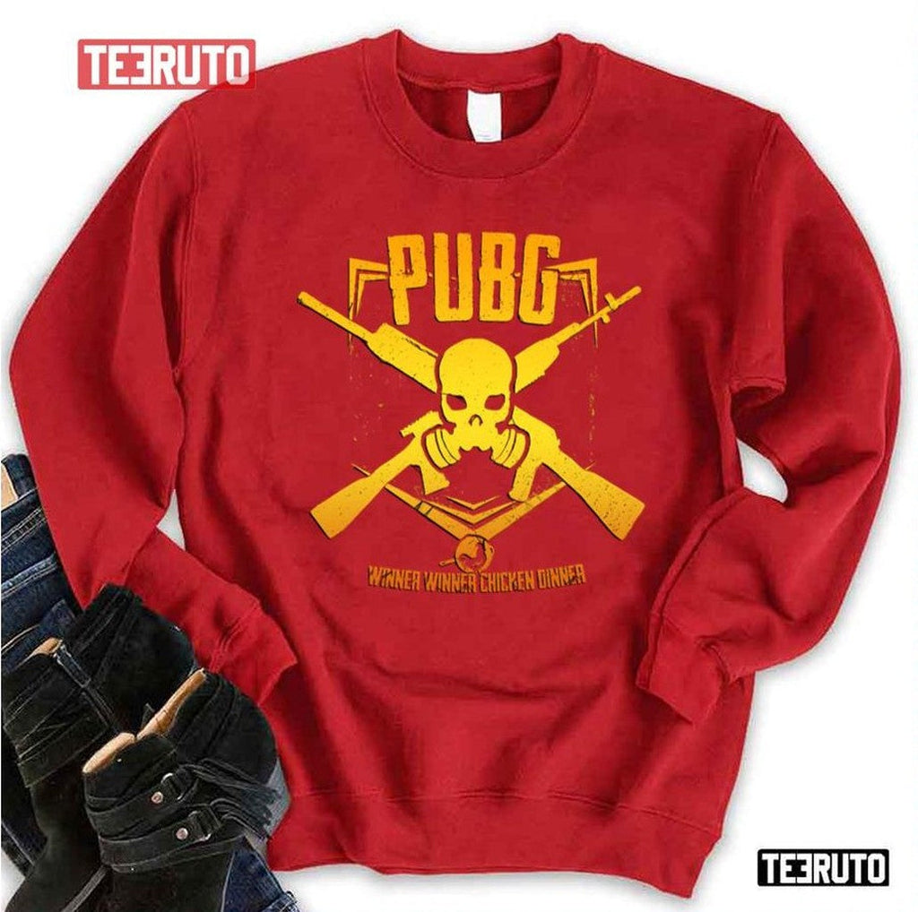 Pubg Emblem Gold Unisex T-Shirt