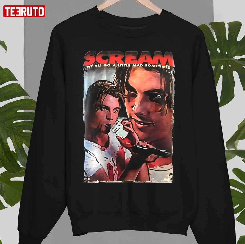 Scream Vintage Call Me Matthew Lillard Unisex Sweatshirt