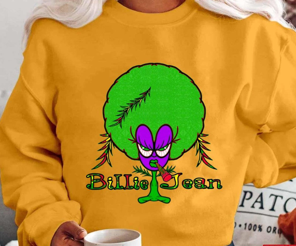Billie Jean Smoking Weed Billie Jean's Haus Of TreezUnisex T-Shirt