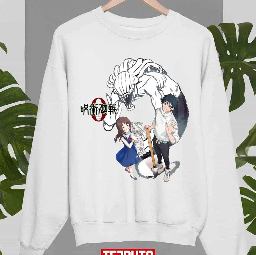 Rika And Yuta Okkotsu Kaisen Movie 0 Jujutsu Kaisen 0 Unisex Sweatshirt