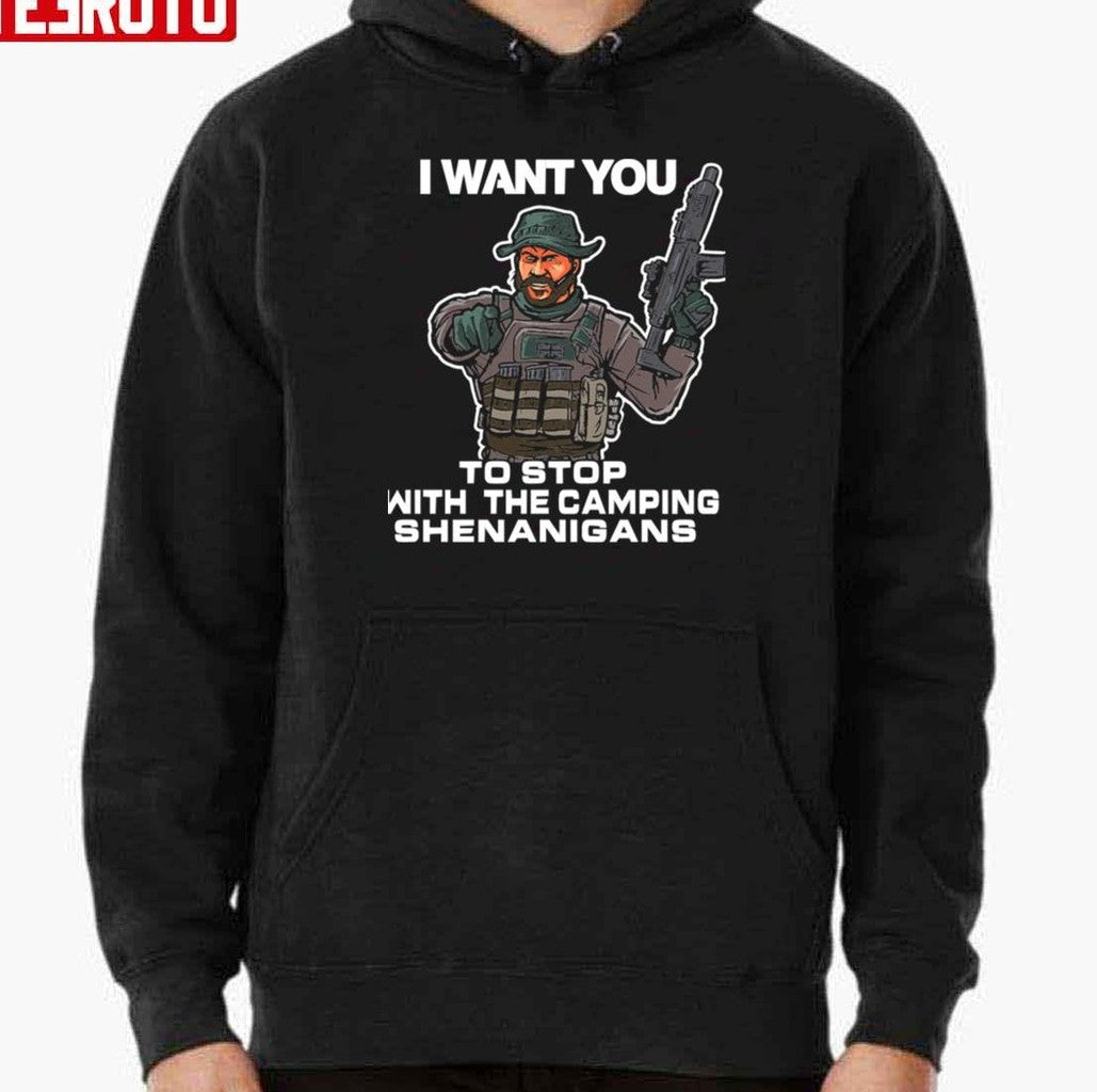 Stop With The Camping Shenanigans Unisex Hoodie