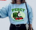 Percy Pulls The Mail On Time Thomas The Train Unisex Sweatshirt