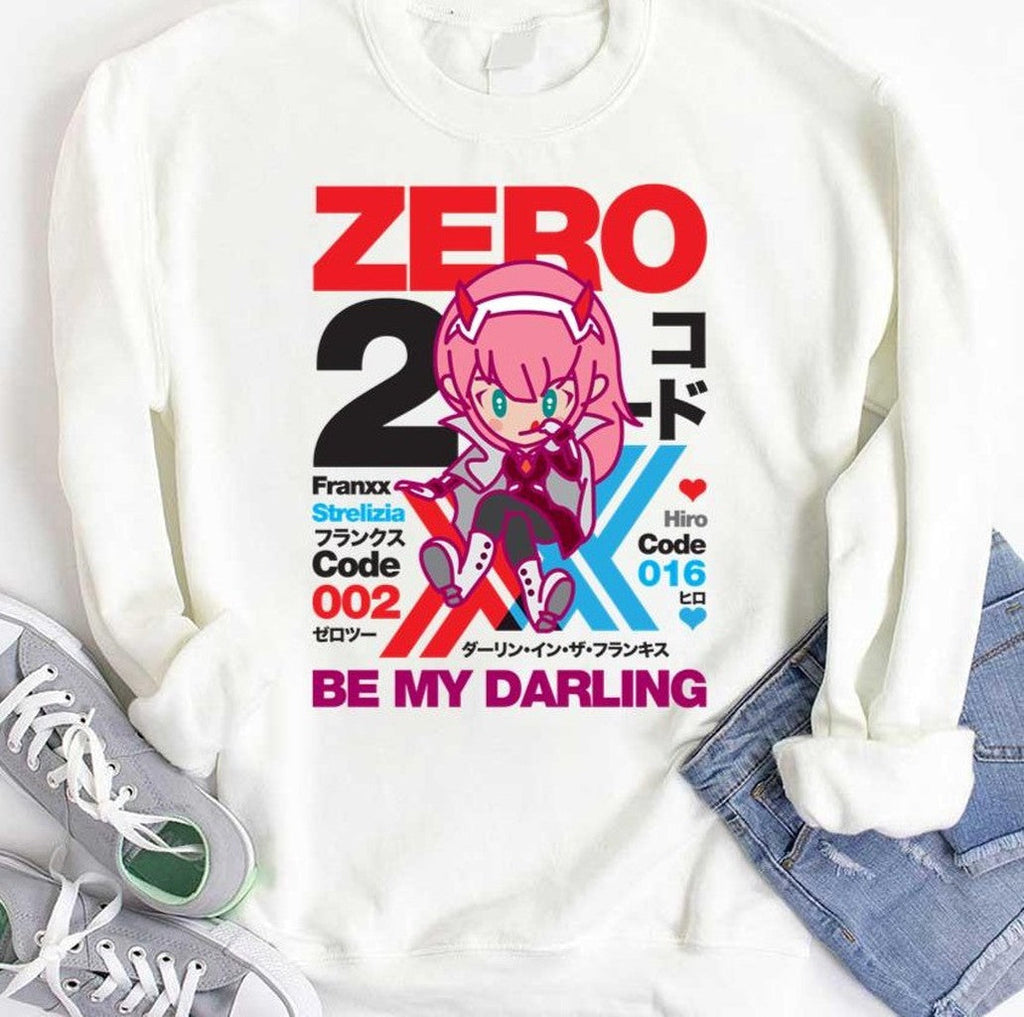 Be My Darling Zero 2 Darling In The Franxx Unisex Hoodie