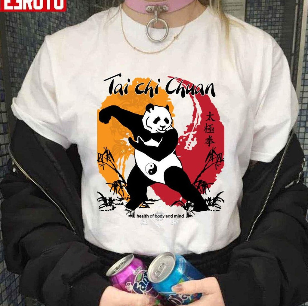 Tai Chi Cute Kungfu Panda Gifts Unisex Sweatshirt