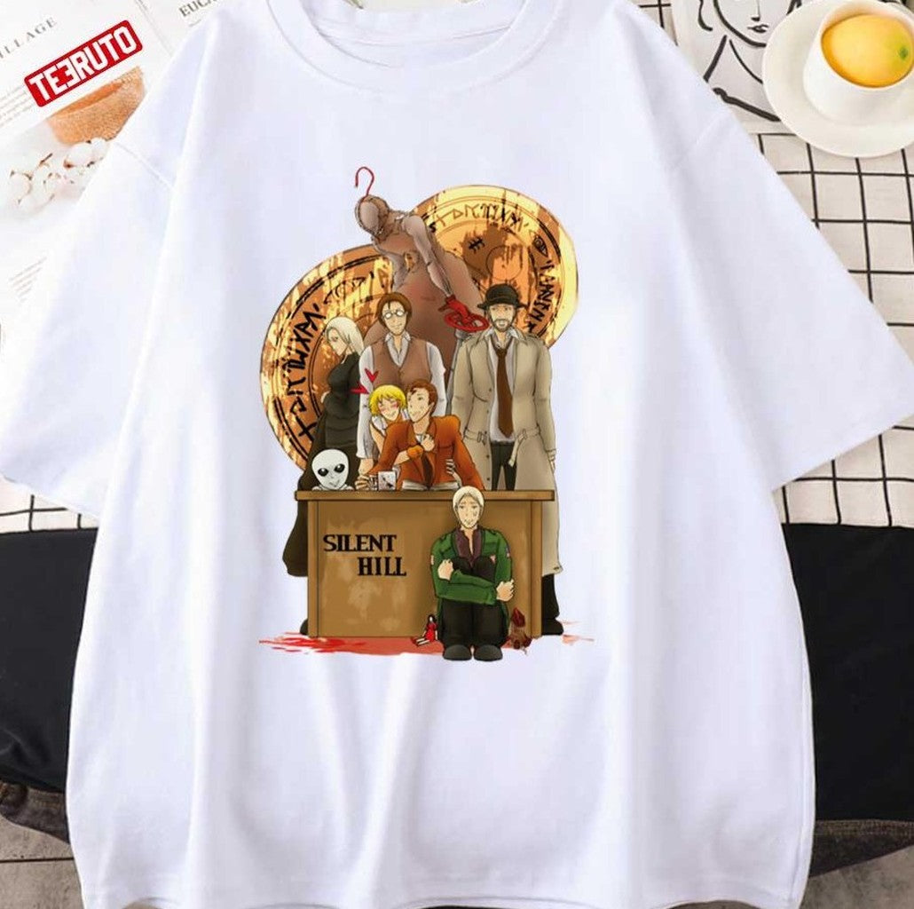 Series Silent Hill Game Characters Art Unisex T-shirt