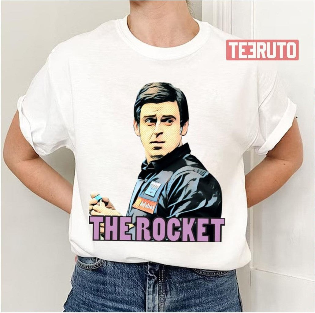 Ronnie O'sullivan Snooker Iconic Design Unisex T-Shirt