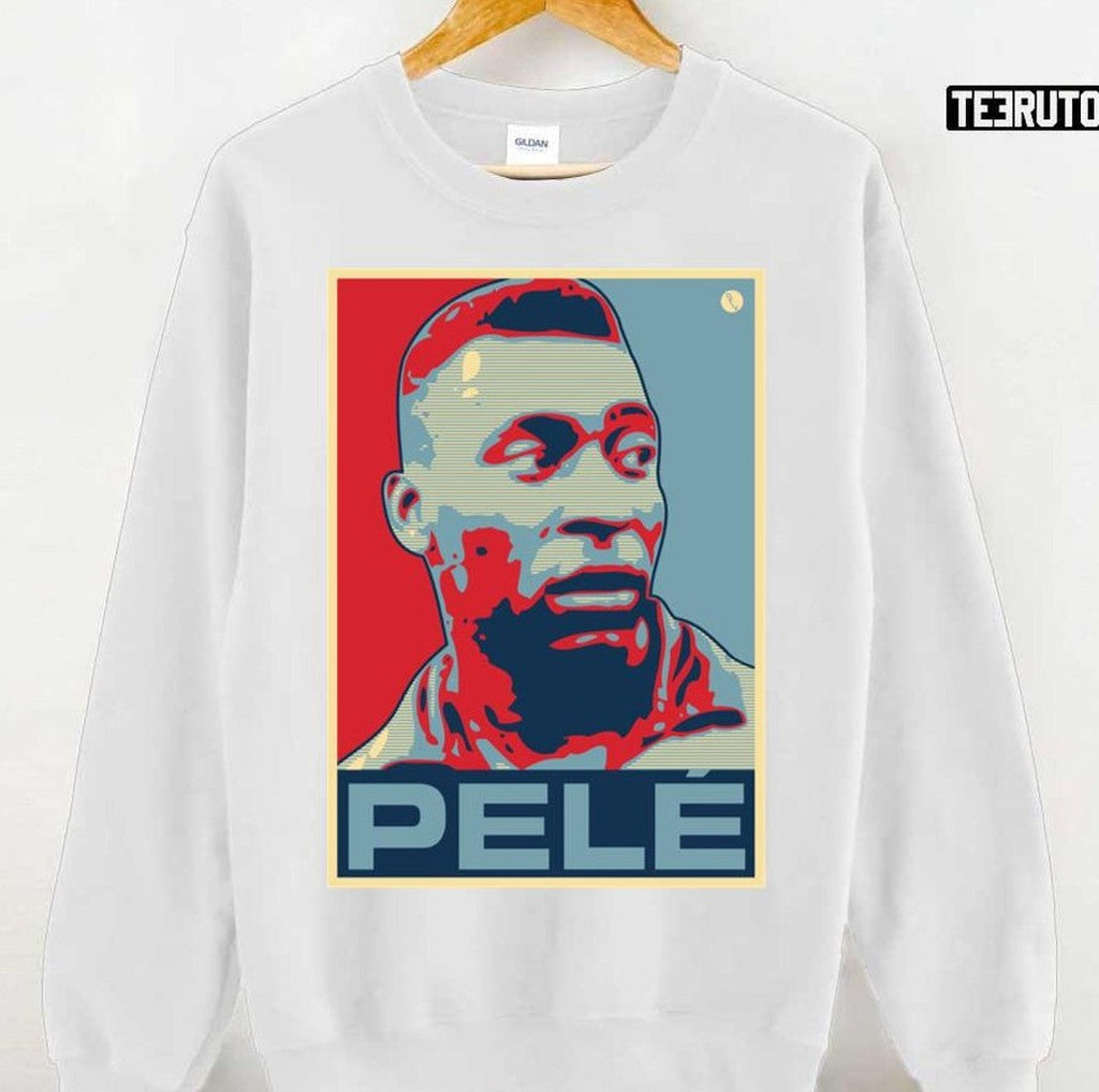 Pelé Graphic Hope Footballer Unisex Sweatshirt