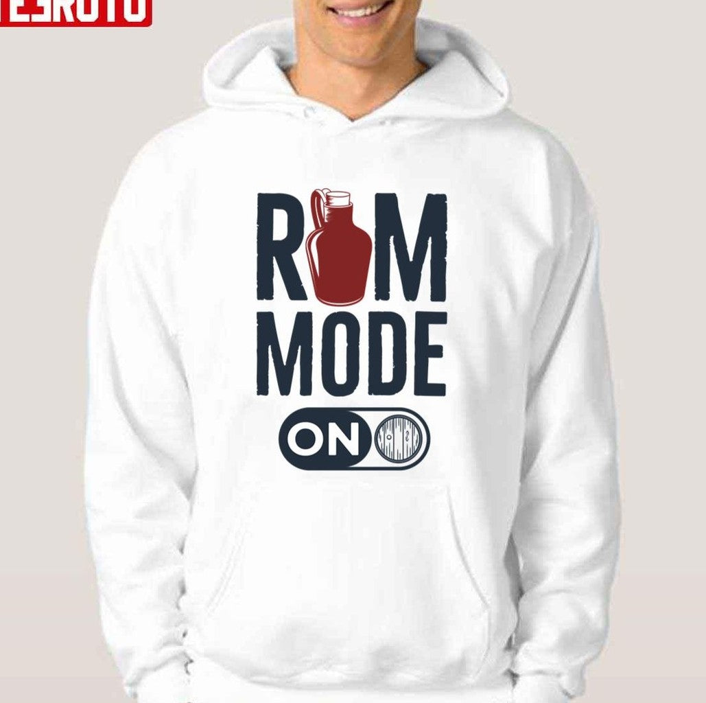 Rum Mode On Jack Sparrow Pirates of the Caribbean Unisex T-Shirt