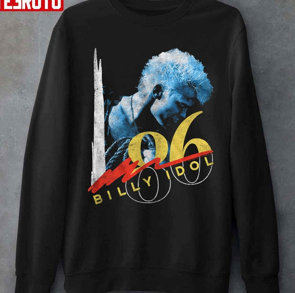 Billy Idol '86 Tempik Vintage Unisex T-Shirt