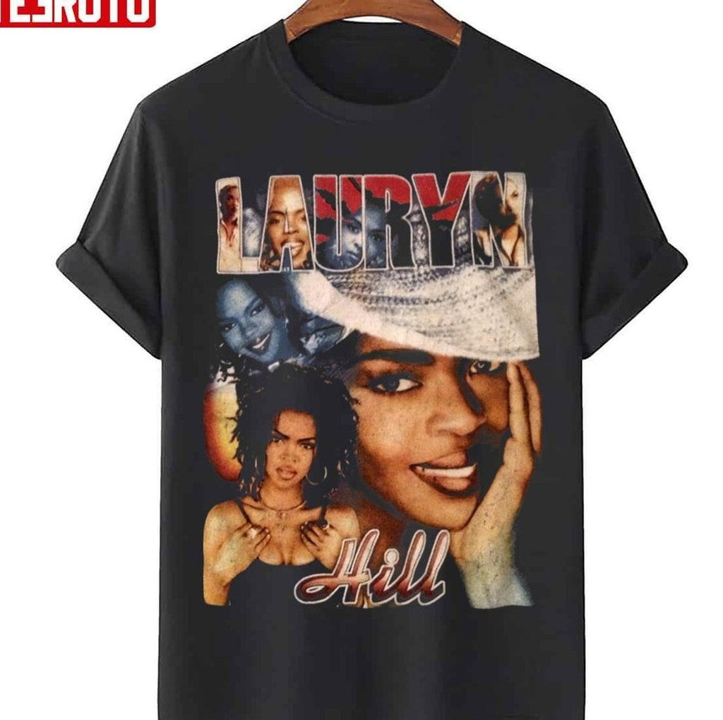 80s Design Portrait Lauryn Hills Unisex Sweatshirt