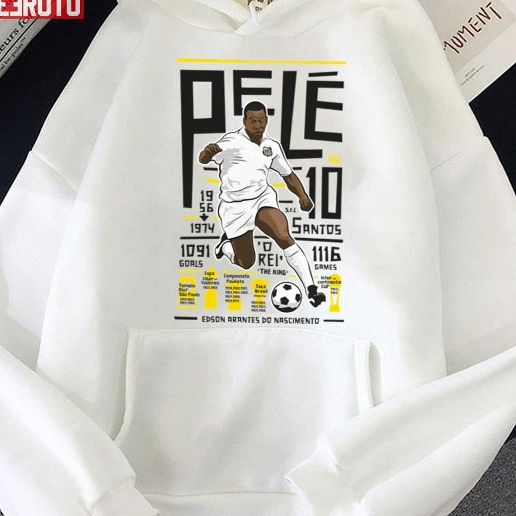 Pelé Santos Fc The Football Legend Unisex Sweatshirt