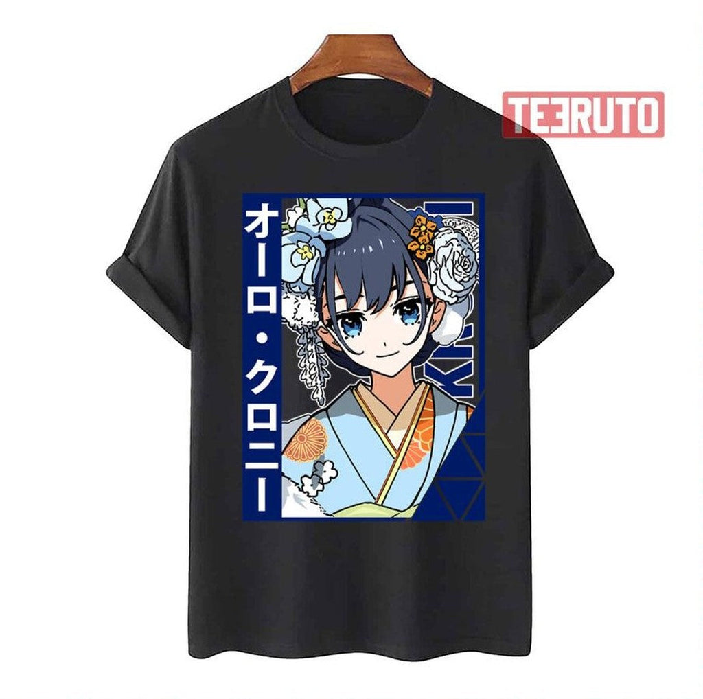 Ouro Kronii In Kimono Hololive Ouro Kronii Unisex T-Shirt