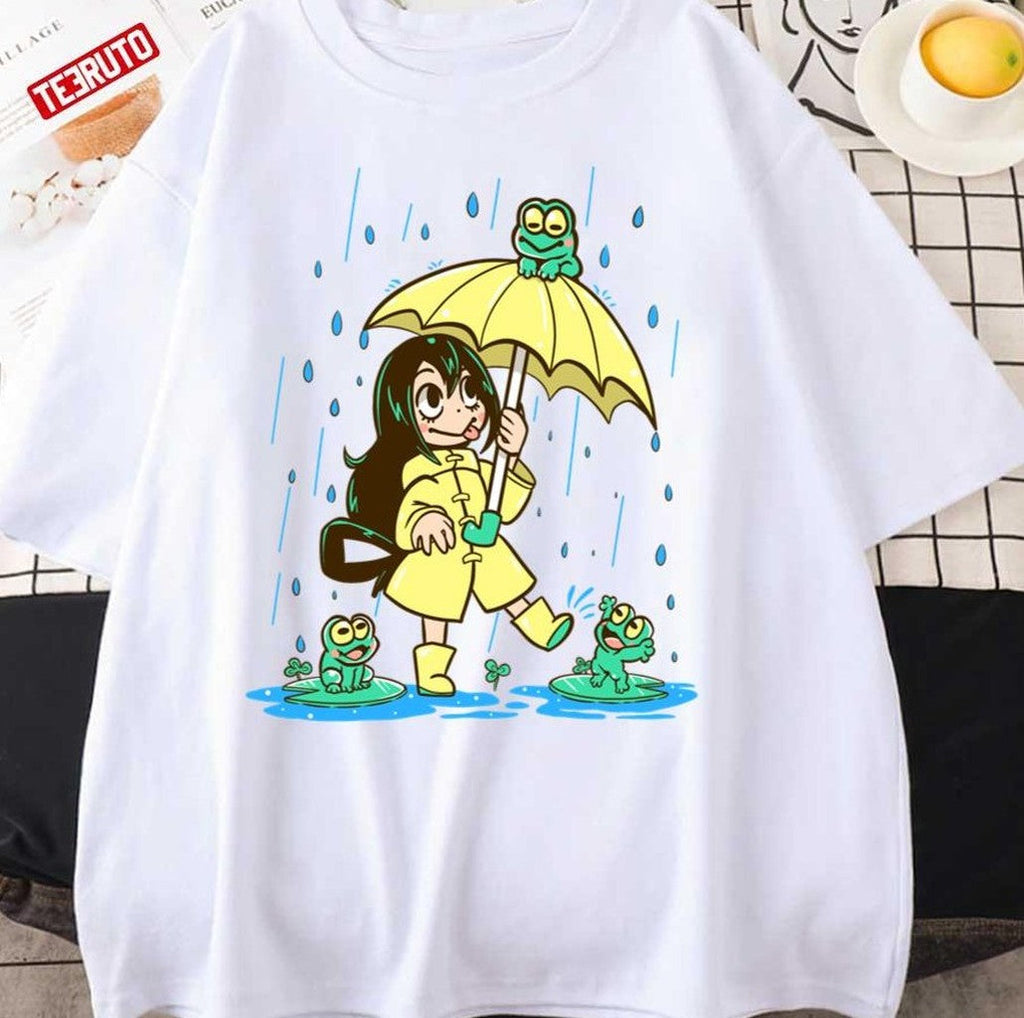 Best Frog Girl Tsuyu Asui My Hero Academia Unisex T-Shirt