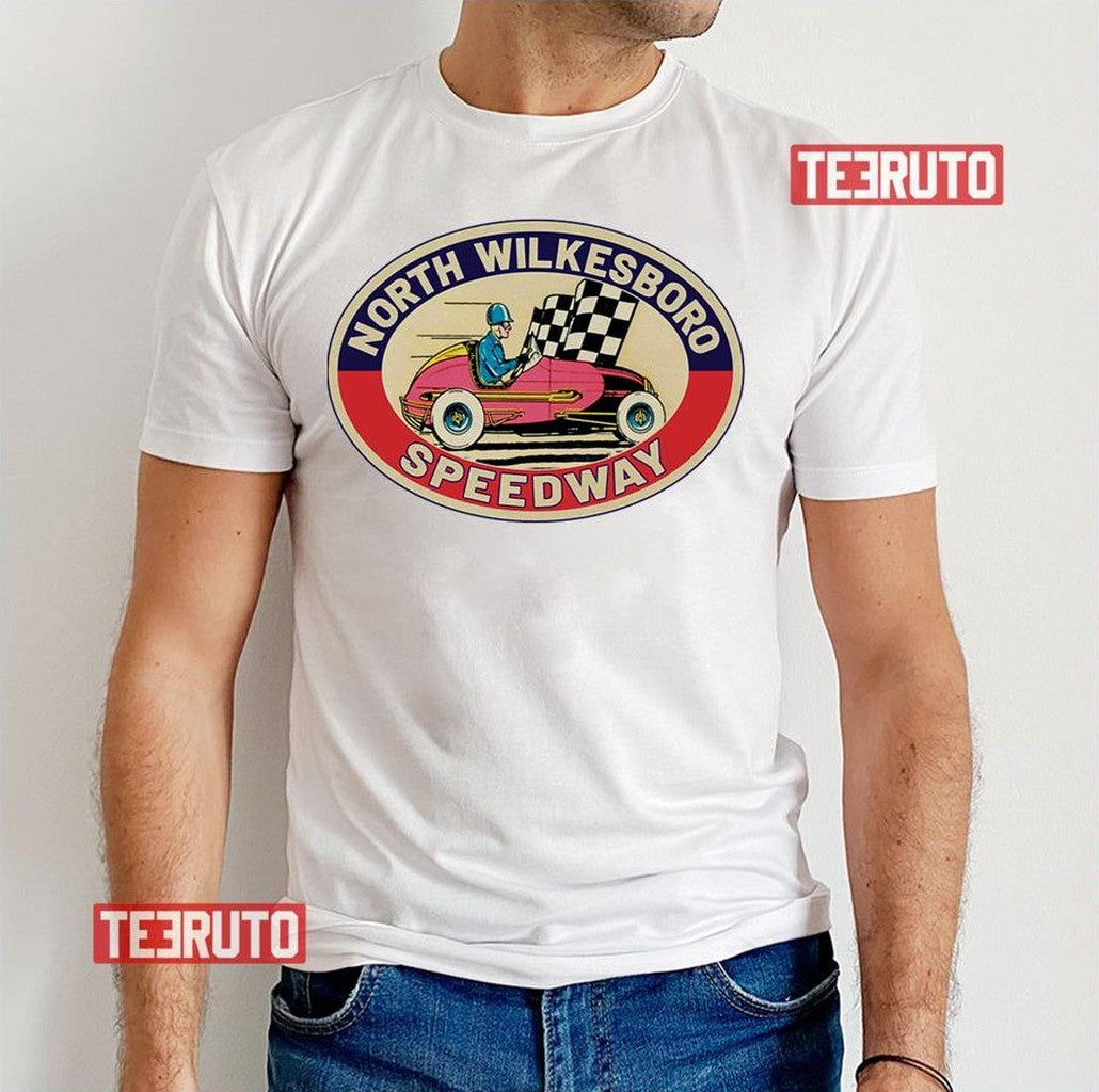 North Wilkesboro Speedway North Carolina Vintage Racing Race Unisex T-Shirt