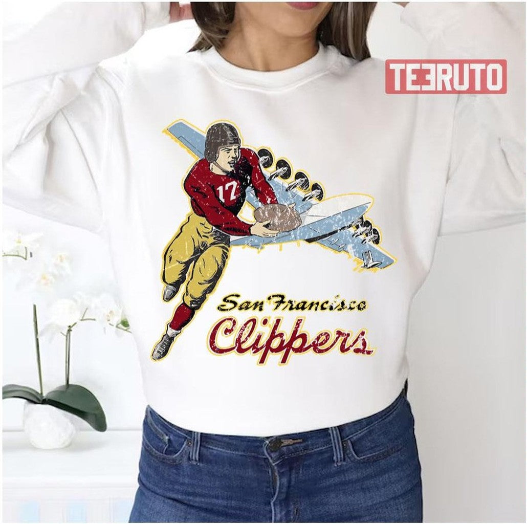 San Francicso Clippers Joe Montana Unisex Sweatshirt