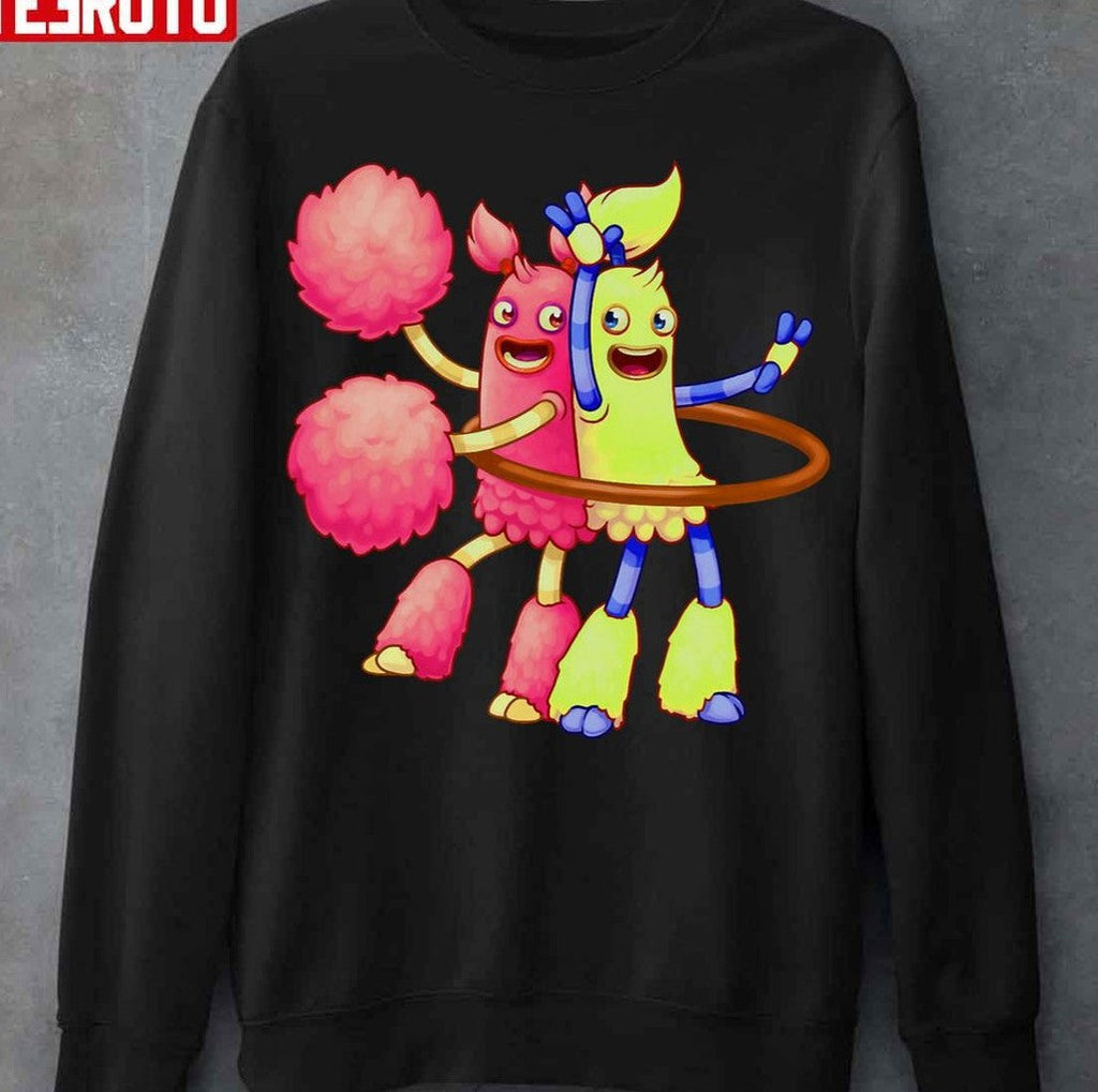 My Singing Monsters Character Hoola And Pompom Hoola And Pompom Monsters Unisex T-Shirt
