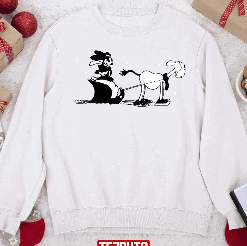 Reindeer Oswald The Lucky Rabbit Sweatshirt