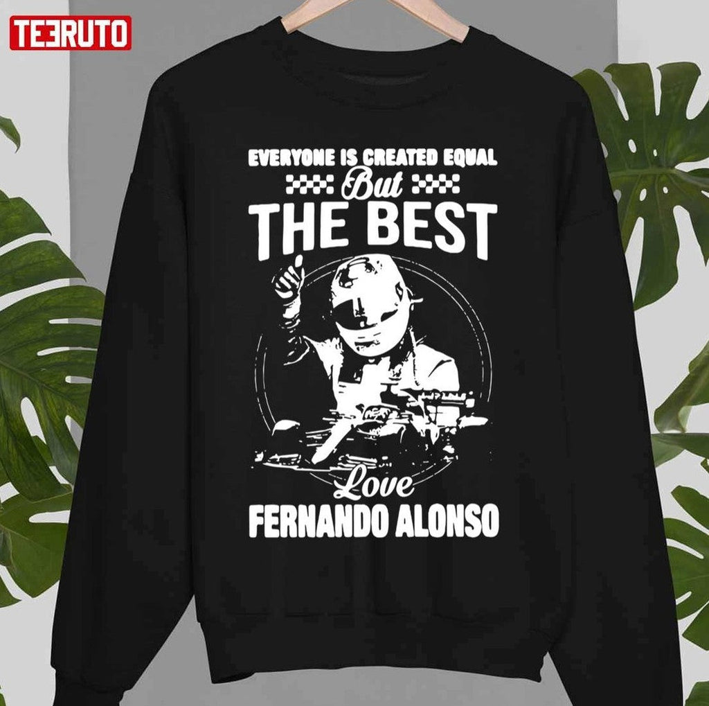 The Best Love Fernando Alonso Racing Design Unisex T-Shirt
