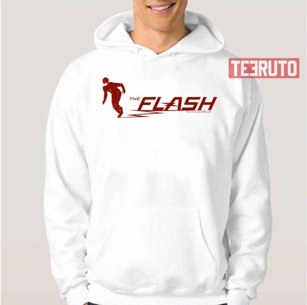 Super Hero Name Logo The Flash Unisex T-Shirt
