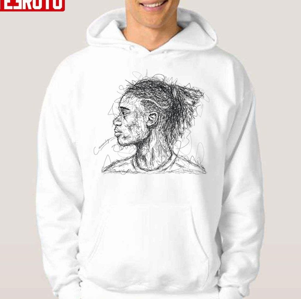 Scribble Art Eduardo Camavinga Unisex T-Shirt