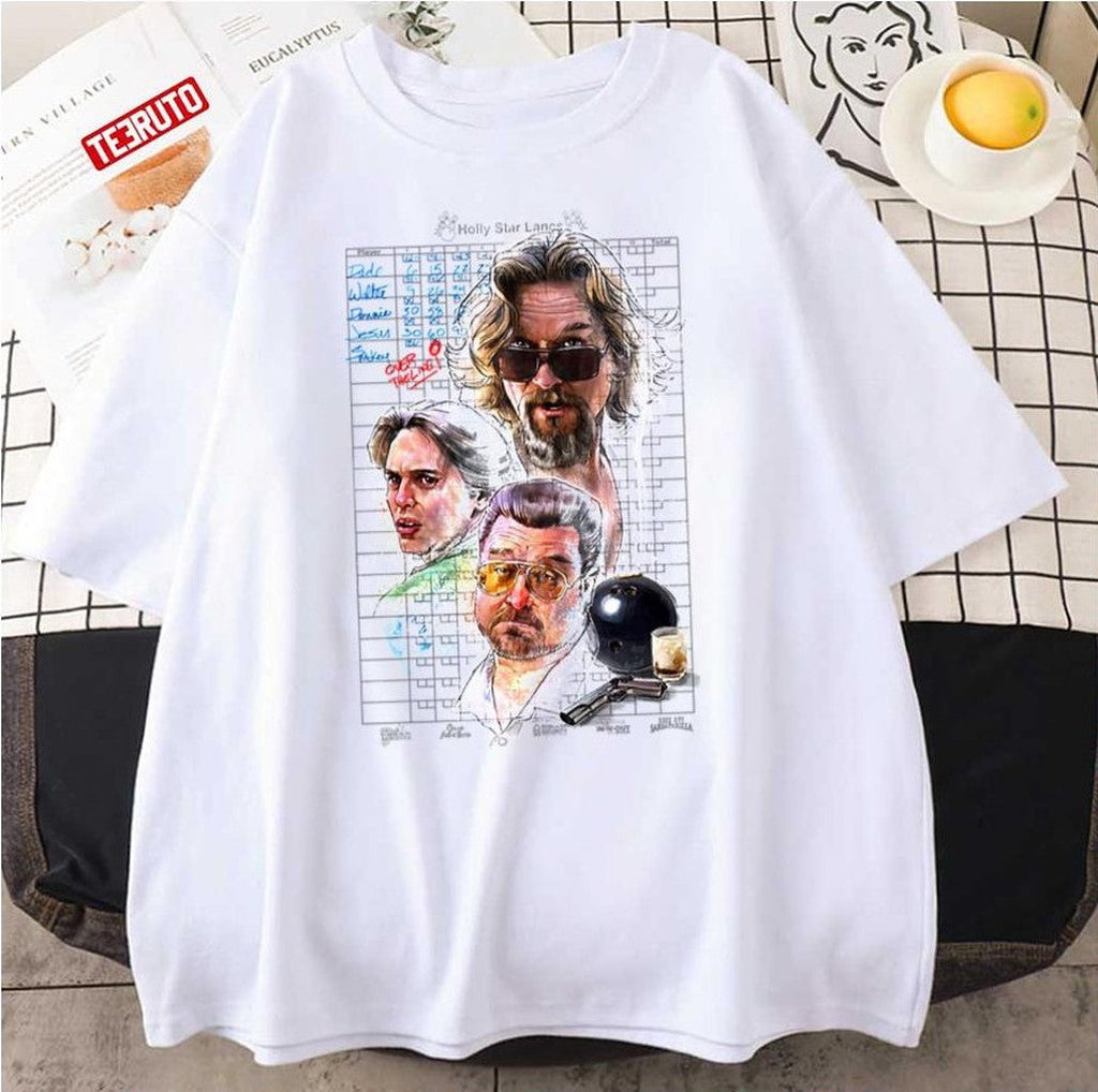 Sketch Design The Big Lebowski The Dudes Unisex T-Shirt