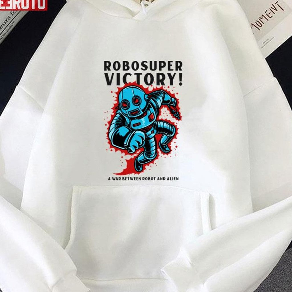 Robosuper Victory Art Unisex Hoodie