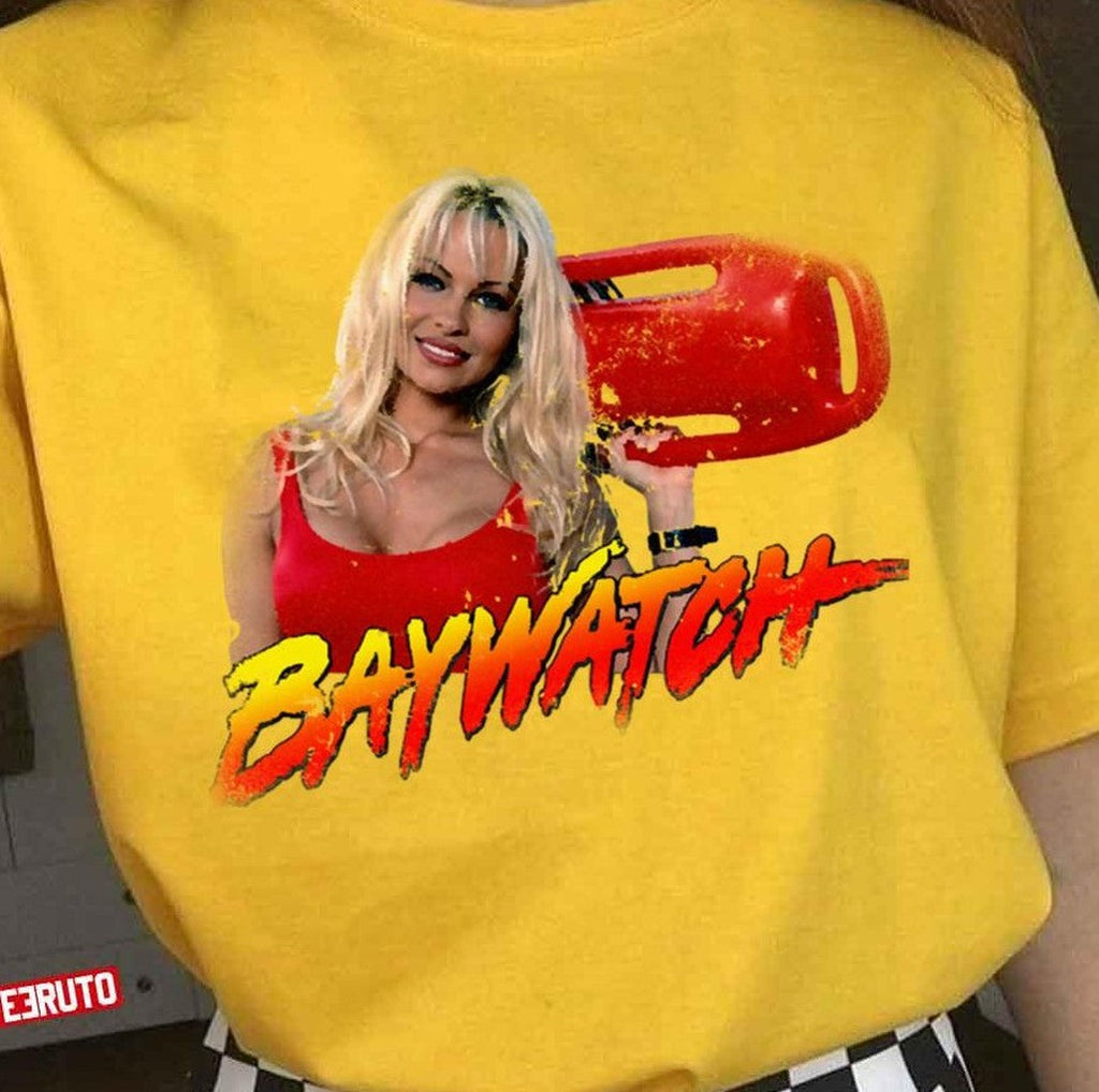 Baywatch Distressed Pamela Anderson Unisex T-Shirt