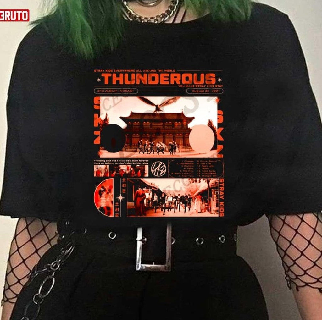 2nd Album Noeasy Stray Kids Thunderous Unisex T-Shirt