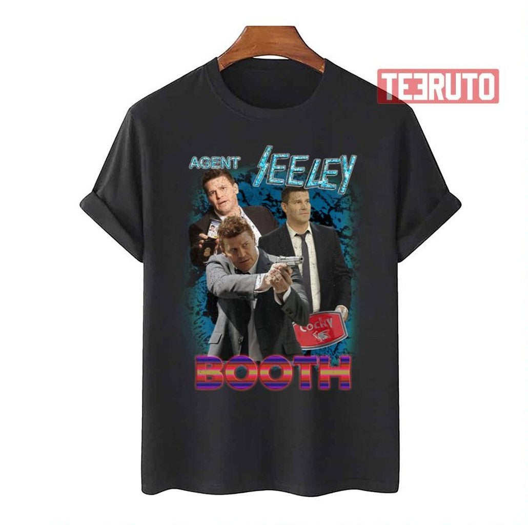 Seely Booth Vintage Updated Criminal Minds Unisex T-Shirt