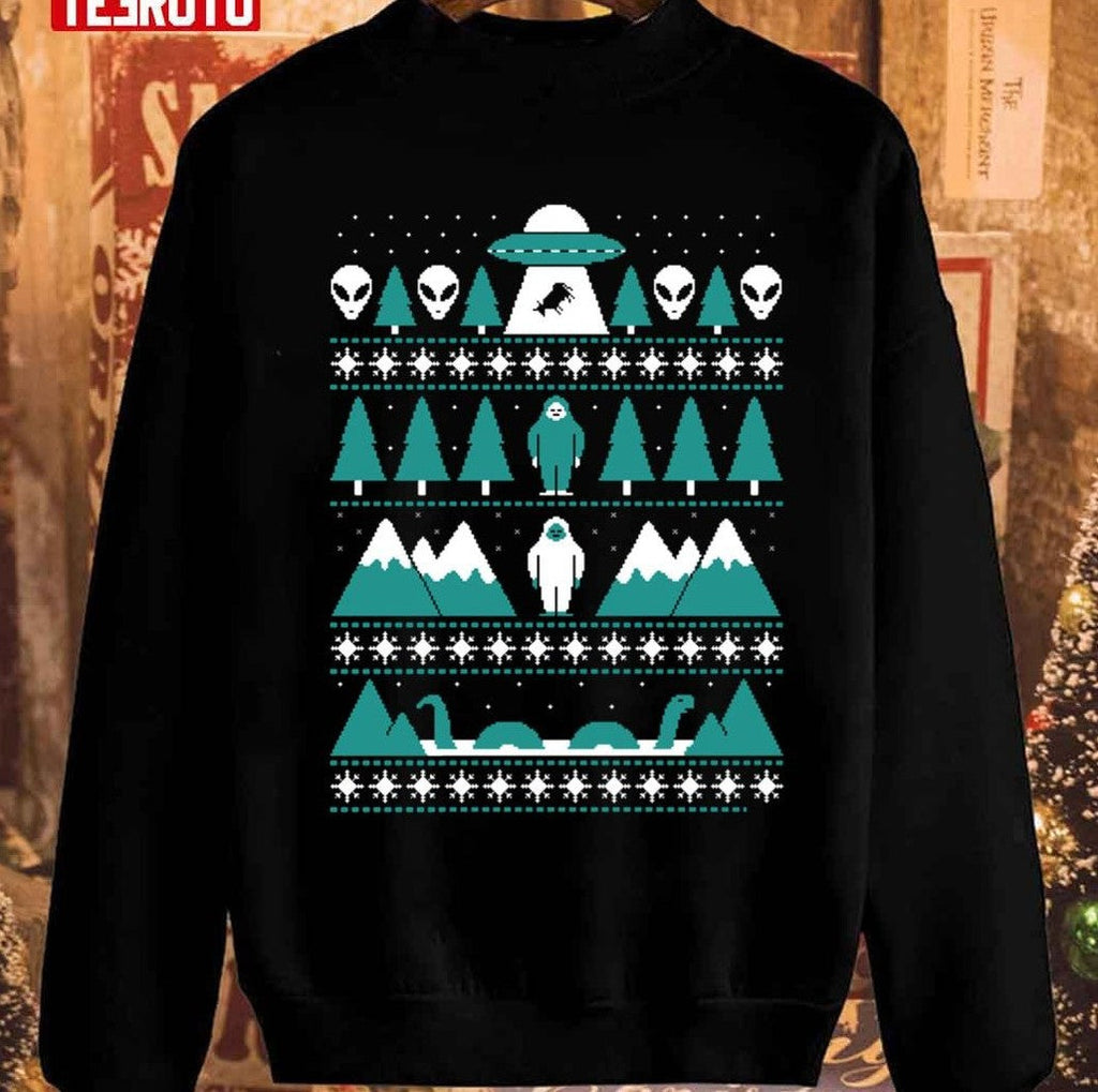 Paranormal Christmas Sweater Unisex Sweatshirt