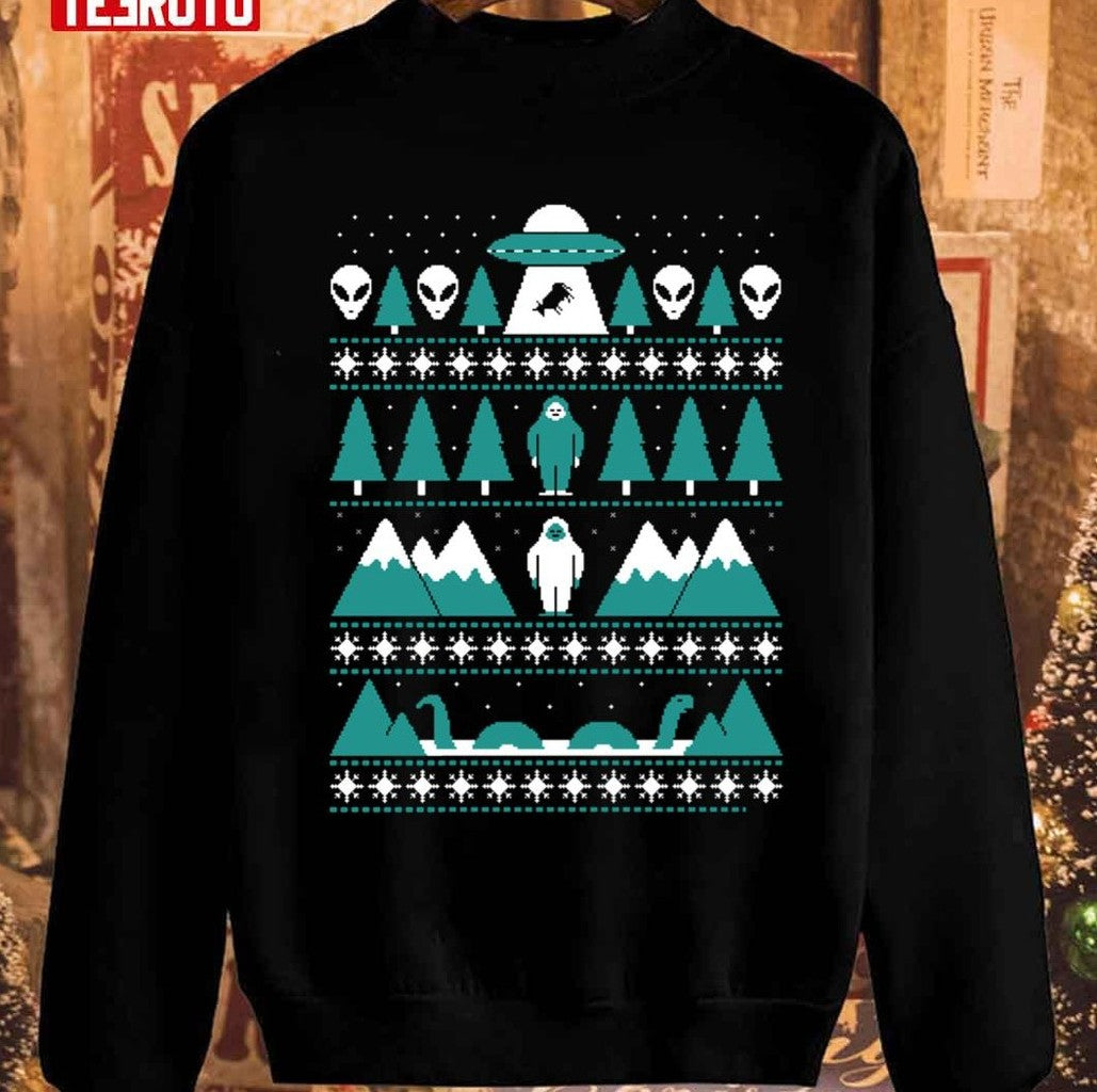 Paranormal Christmas Sweater Unisex Sweatshirt