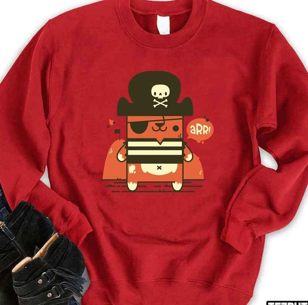 Pirate Kitty Unisex Sweatshirt