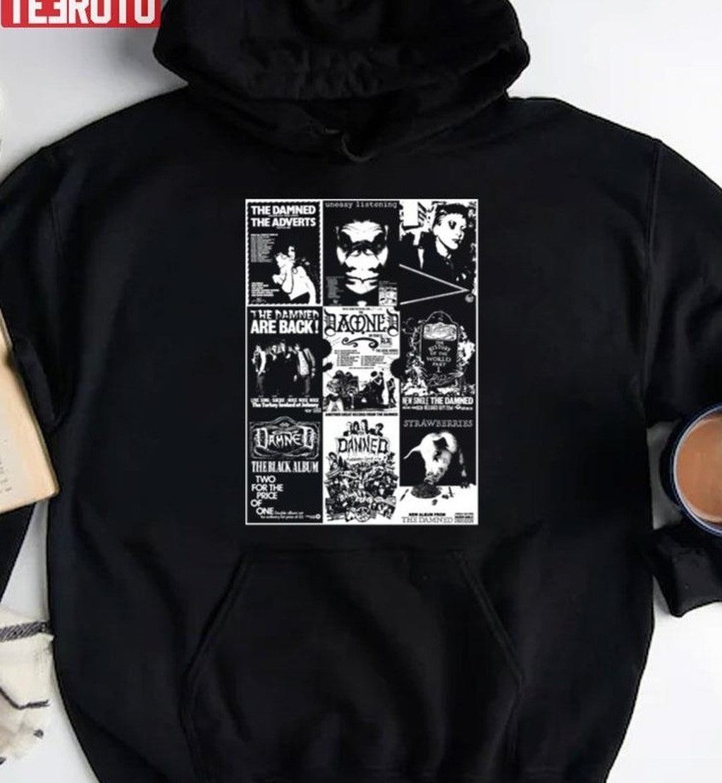 The Damned White Design Unisex T-Shirt