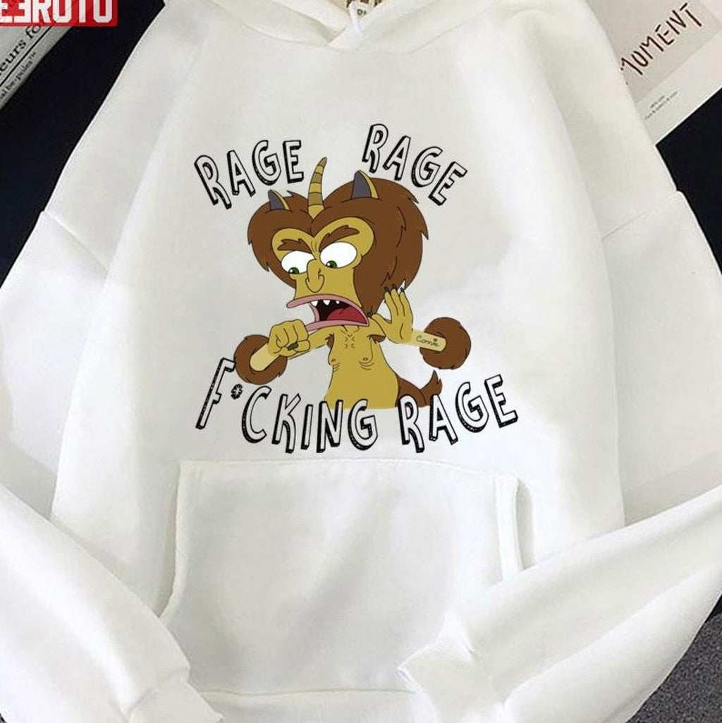 Rage Rage Fvcking Rage Big Mouth Maury Rage Angry Unisex Sweatshirt