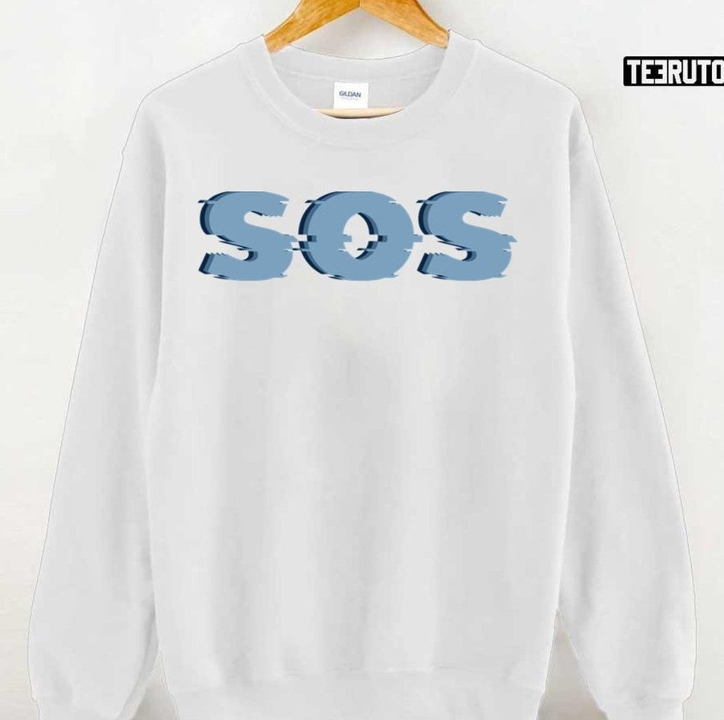 Sza Sos Glitched Design Unisex T-Shirt