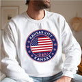 Round Logo Kansas City Kansas Unisex Sweatshirt