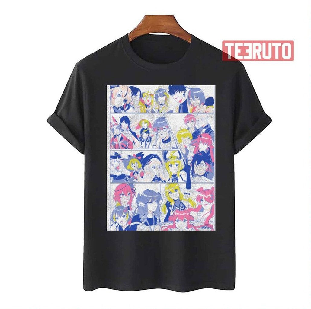 Nijisanji En All Characters Graphic Unisex T-Shirt