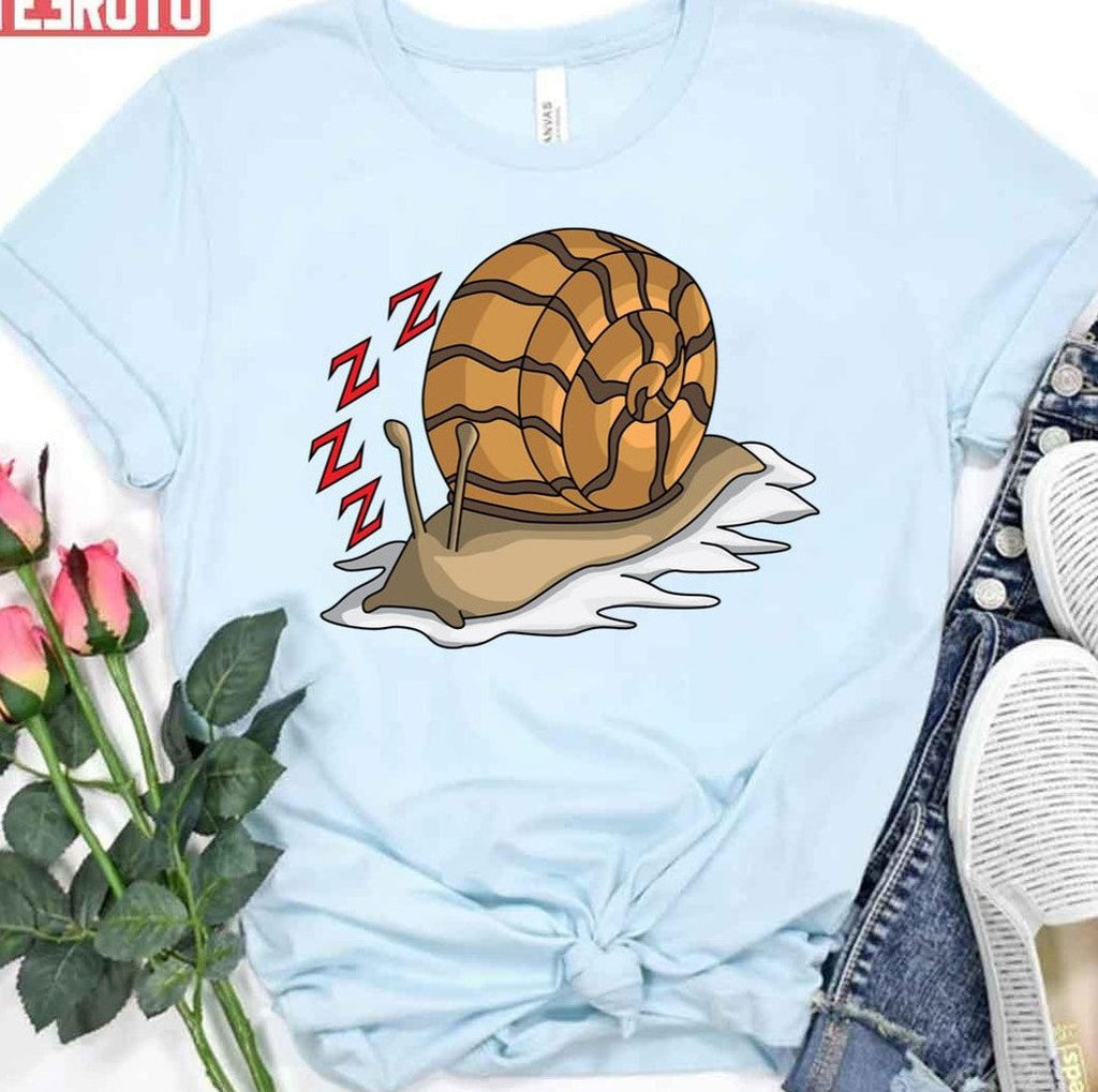 Sloth Sleeping Snail Seven Deadly Sins Unisex T-Shirt