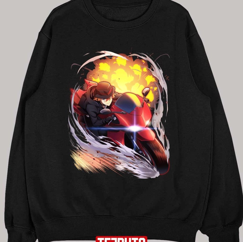 Motorbike Driver Chuuya Chuya Nakahara Bungou Stray Dogs Unisex T-Shirt