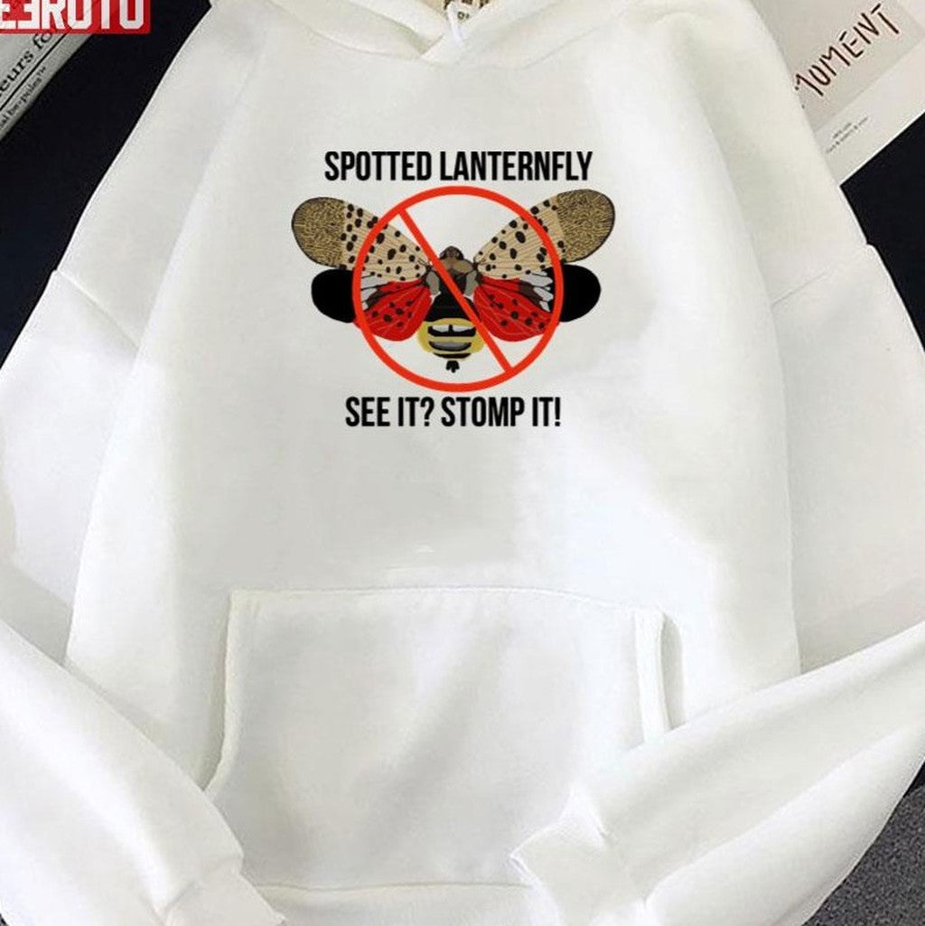 Spotted Lantern Fly See It Stomp It Unisex T-Shirt